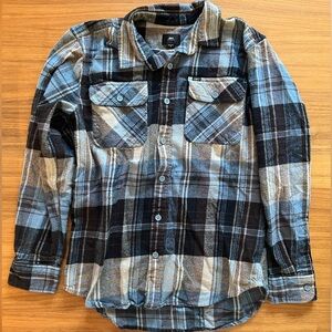 Men's Obey Plaid Flannel Shirt